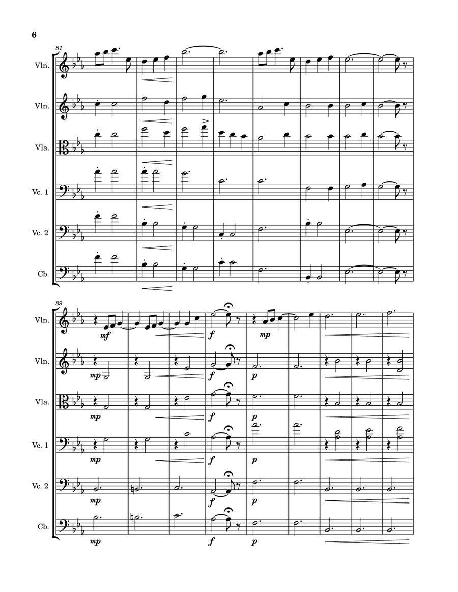 A Servant's Heart A Servant's Heart Chamber Music scores gallery preview page 6
