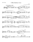 O mio babbino caro solo violin