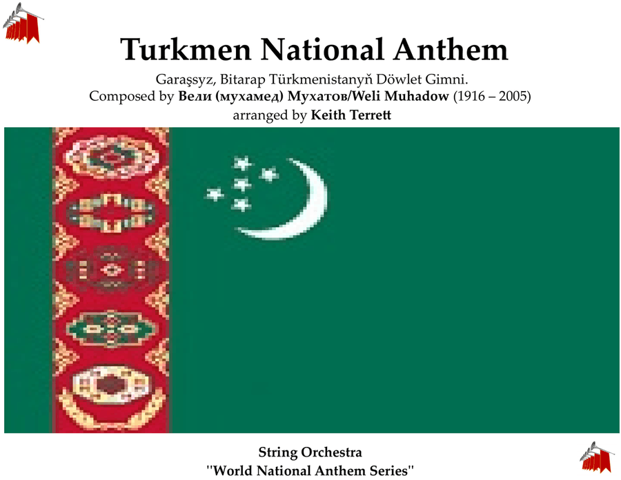Turkmen National Anthem for String Orchestra String Orchestra scores gallery preview page 1