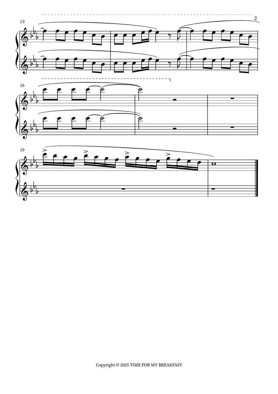 Steve S Lava Chicken Steve S Lava Chicken 1 Piano, 4-Hands scores gallery preview page 3