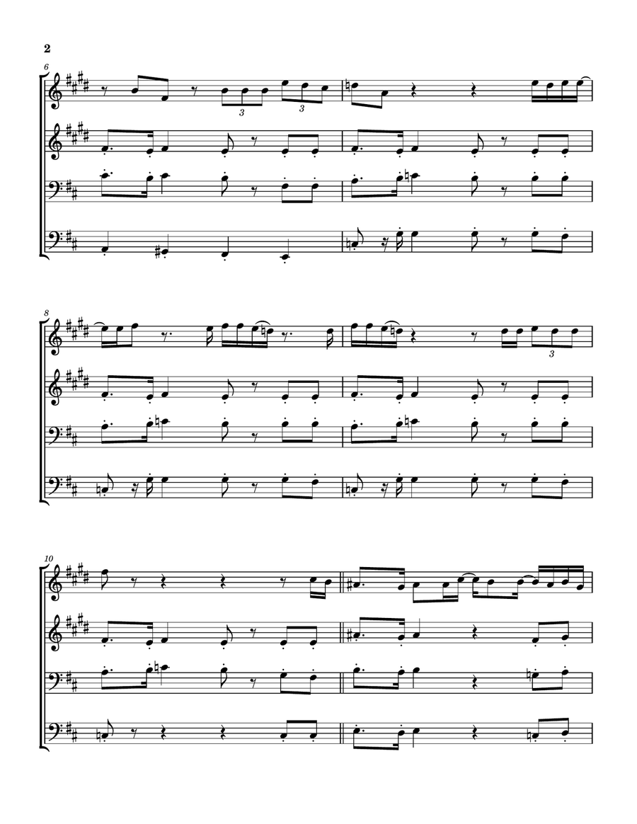 The Grand Parade Of Lifeless Packaging Brass Quartet scores gallery preview page 3