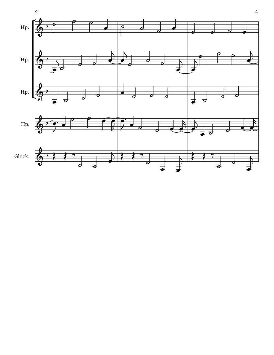 Prayerful Musing 50 Prayerful Musing 50 Small Ensemble scores gallery preview page 4