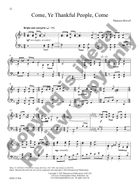 A Song of Thanksgiving Piano Solo scores gallery preview page 6