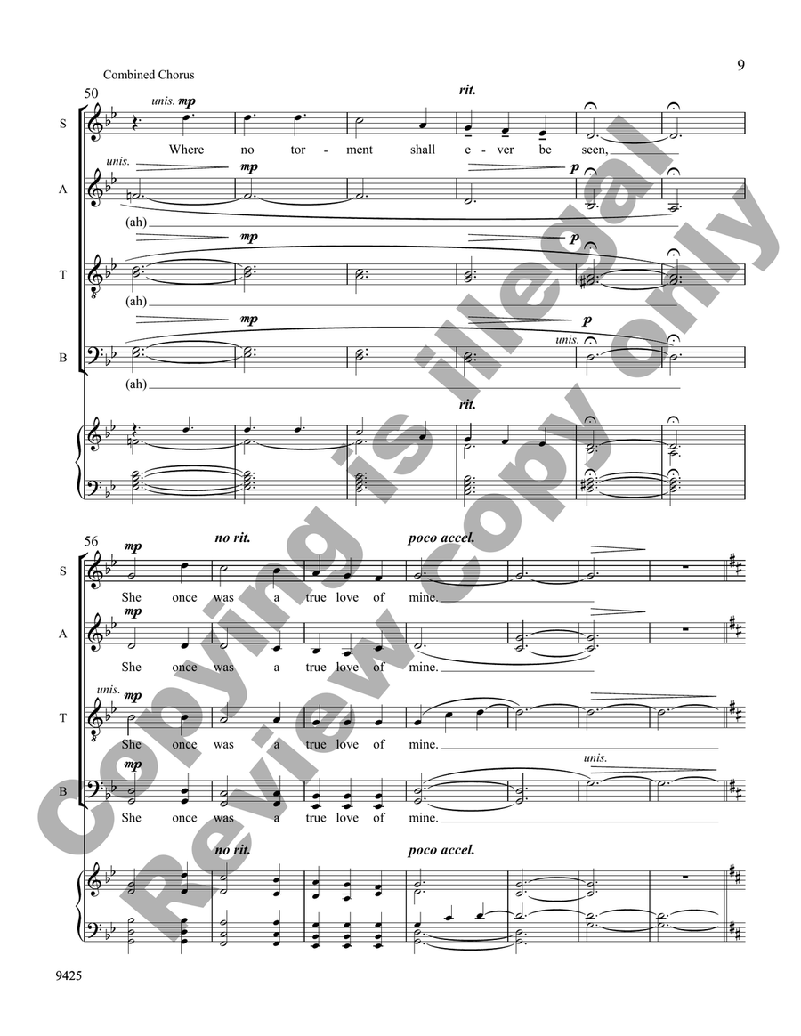 Scarborough Fair 4-Part - Sheet Music page 9