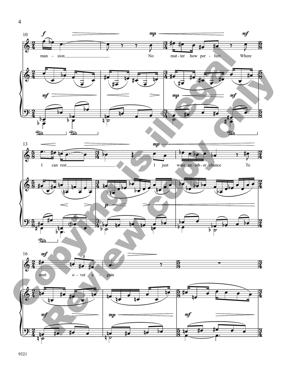 That Delicate Dance That Delicate Dance Mezzo-Soprano Voice scores gallery preview page 5
