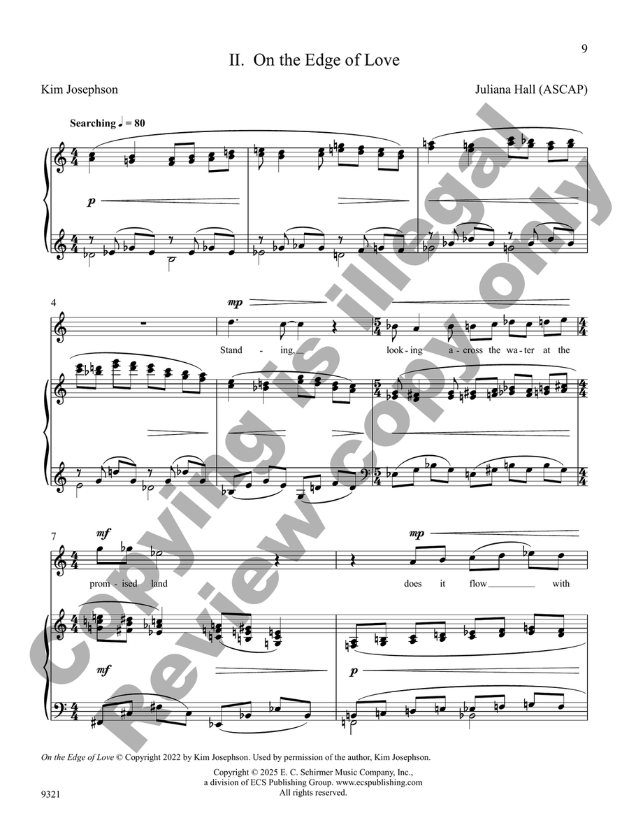 That Delicate Dance That Delicate Dance Mezzo-Soprano Voice scores gallery preview page 6