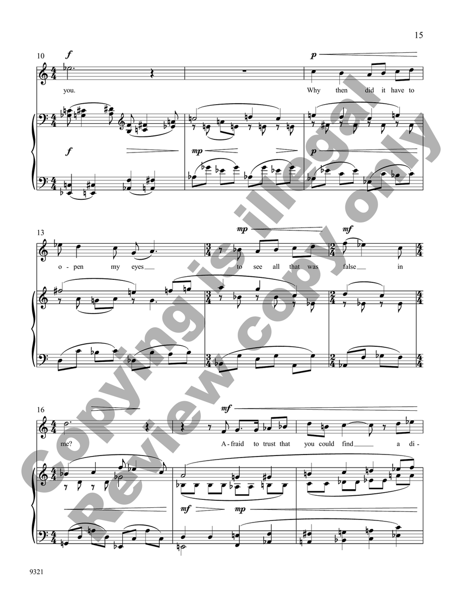 That Delicate Dance That Delicate Dance Mezzo-Soprano Voice scores gallery preview page 9