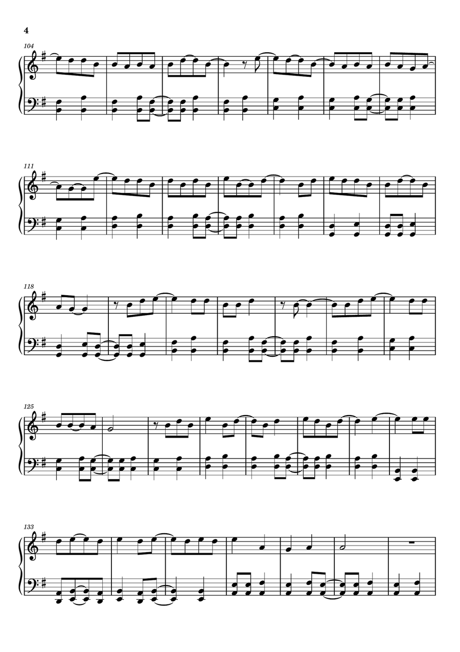 Crocodile Rock Crocodile Rock Piano Solo scores gallery preview page 4