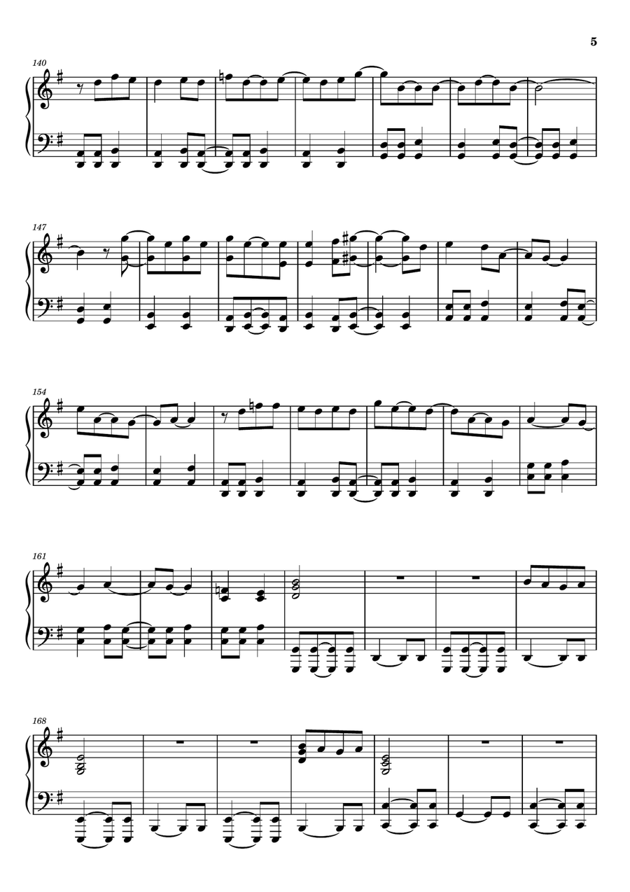 Crocodile Rock Crocodile Rock Piano Solo scores gallery preview page 5