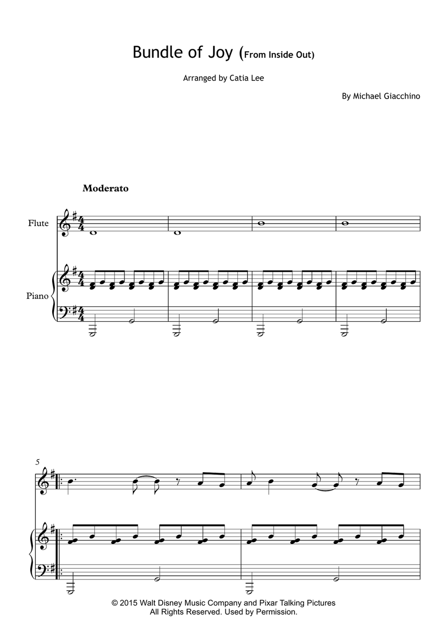 Bundle Of Joy Bundle Of Joy Flute Solo scores gallery preview page 2