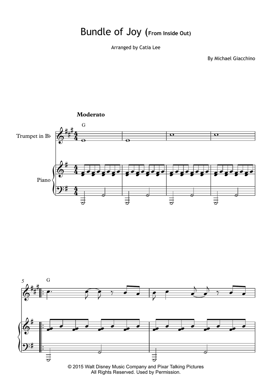 Bundle Of Joy Bundle Of Joy B-Flat Trumpet scores gallery preview page 2