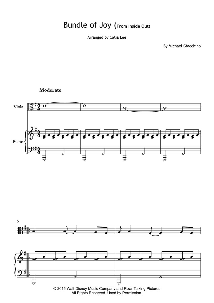 Bundle Of Joy Bundle Of Joy Viola scores gallery preview page 2