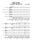 Take On Me - Score Only