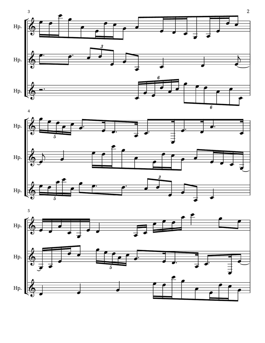 Prayerful Musing 51 Prayerful Musing 51 Small Ensemble scores gallery preview page 2