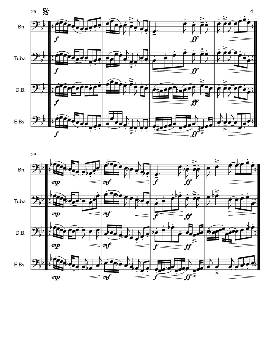 Skiddle-Diddle-Diddle-Dee Small Ensemble scores gallery preview page 4
