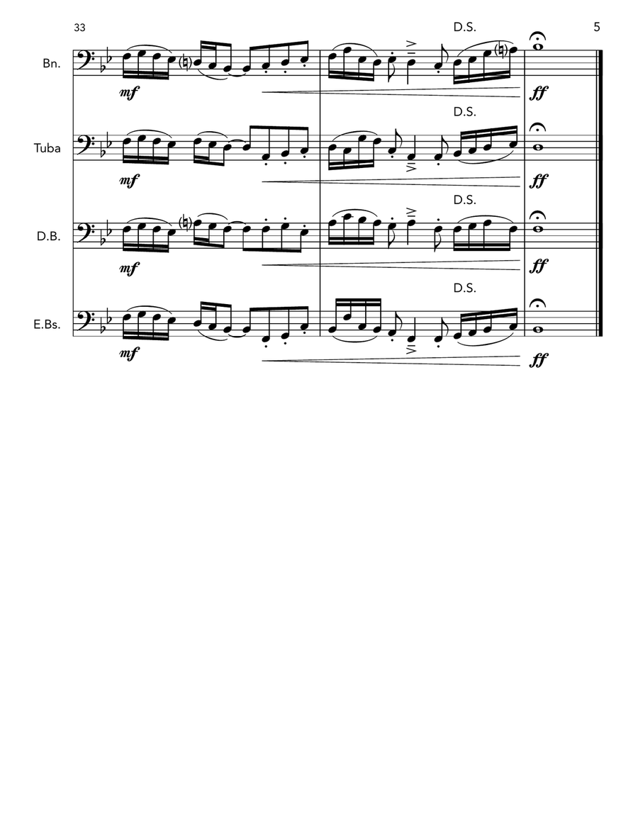 Skiddle-Diddle-Diddle-Dee Small Ensemble scores gallery preview page 5