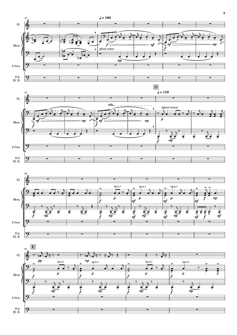 Dance with me Dance with me Small Ensemble scores gallery preview page 4