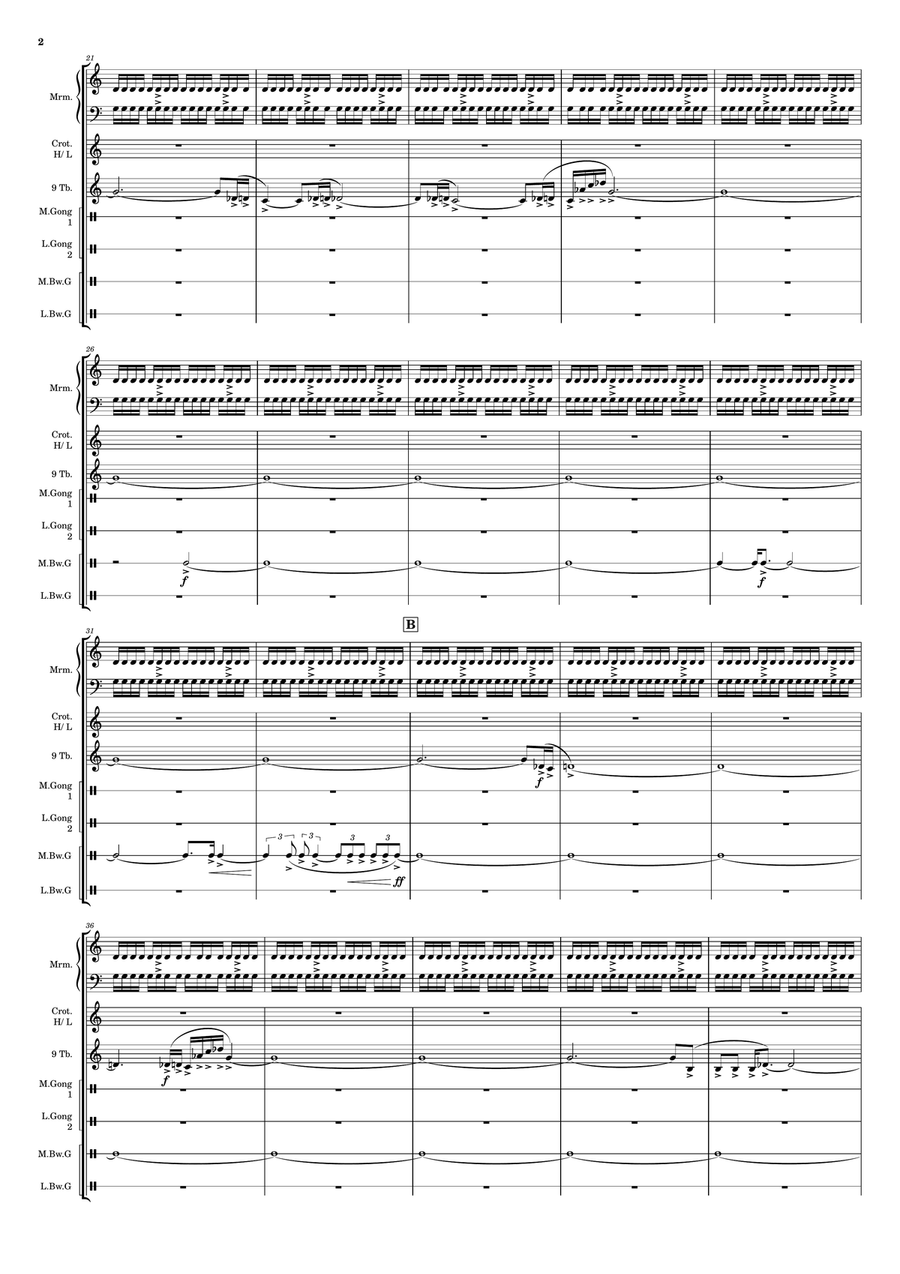 Ending the Cycle of Time Ending the Cycle of Time Small Ensemble scores gallery preview page 3