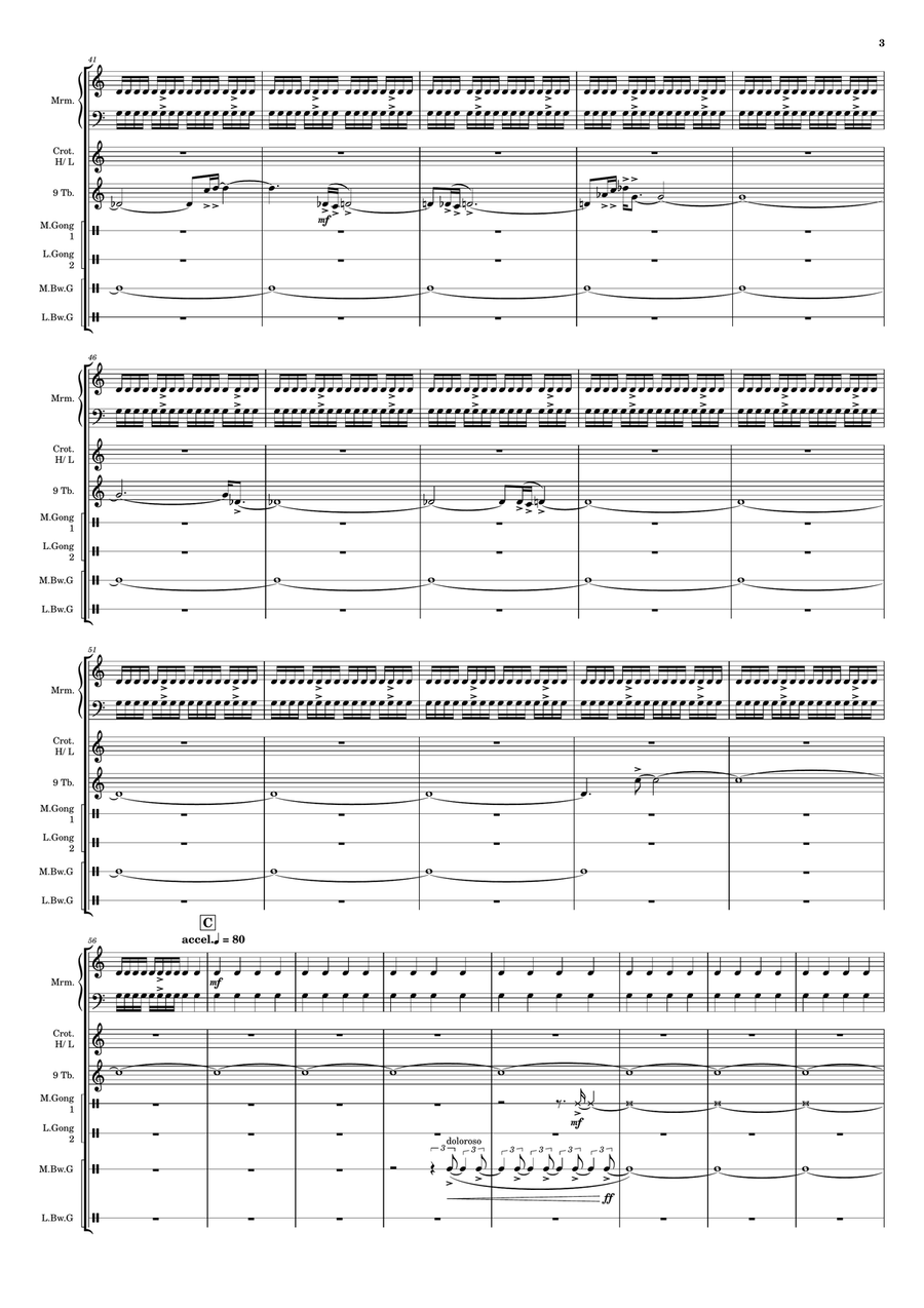 Ending the Cycle of Time Ending the Cycle of Time Small Ensemble scores gallery preview page 4