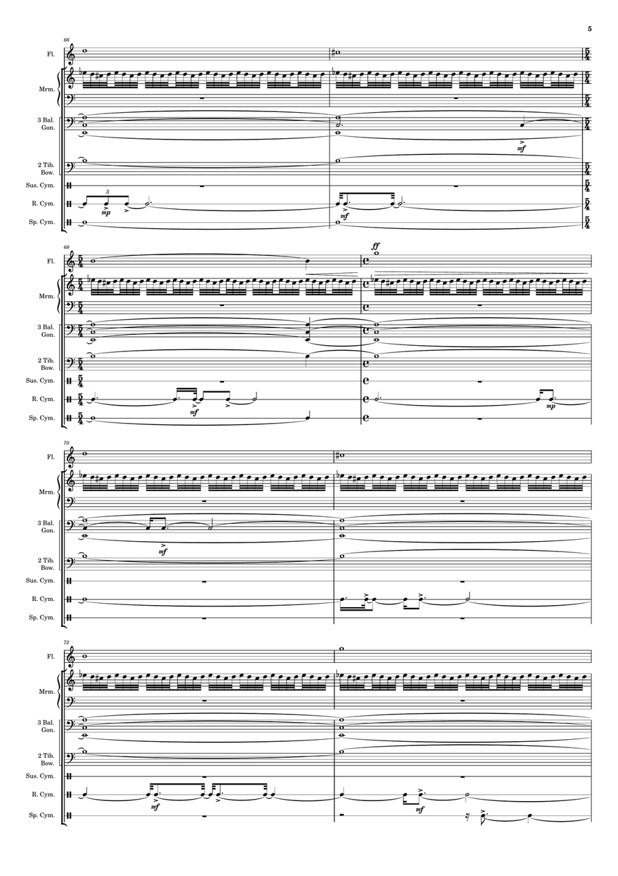 Laisse Moi Faire Laisse Moi Faire Small Ensemble scores gallery preview page 6