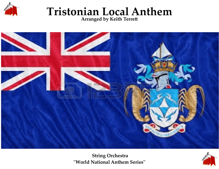 Tristonian Local Anthem for String Orchestra String Orchestra scores gallery preview page 1