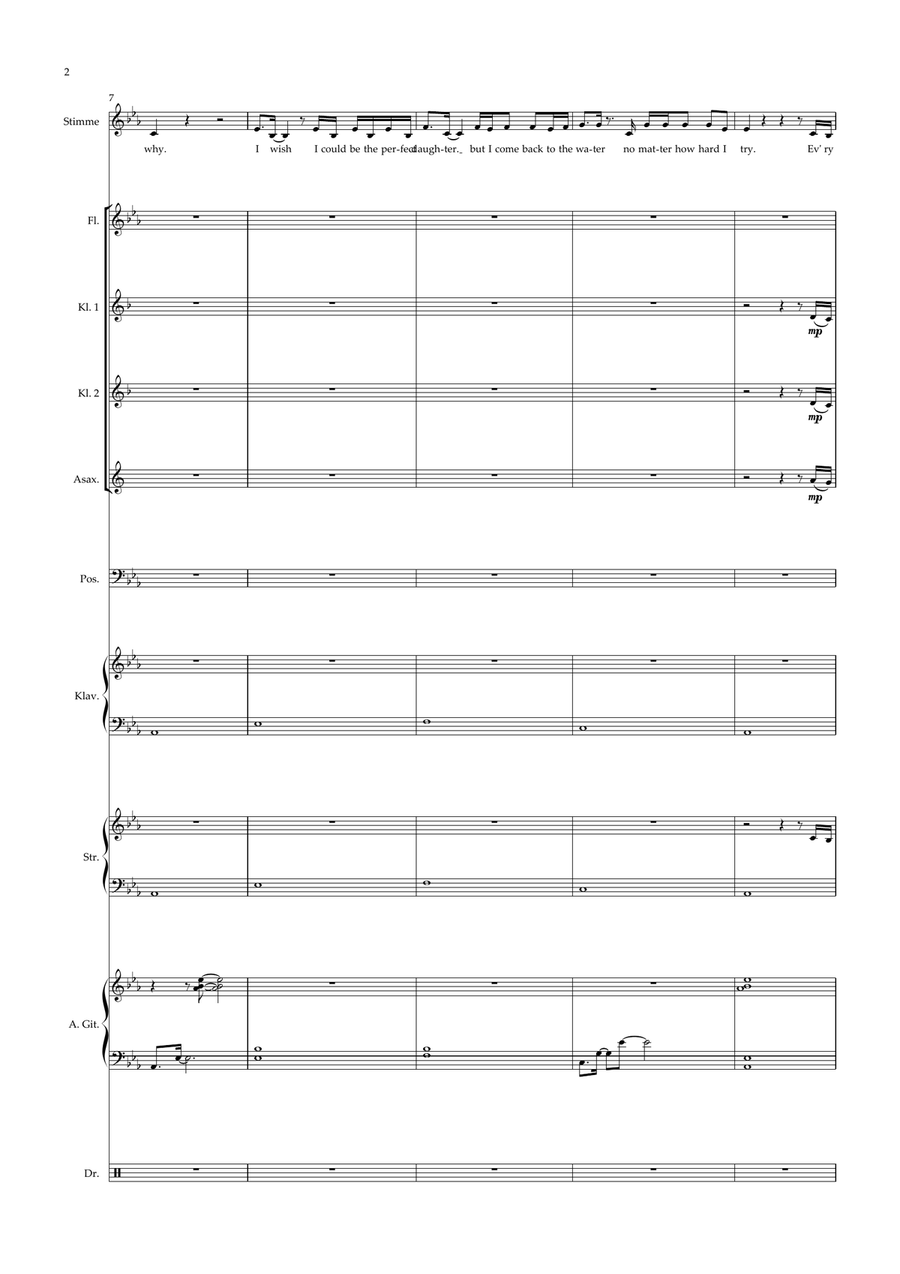 How Far I'll Go How Far I'll Go Large Ensemble scores gallery preview page 2