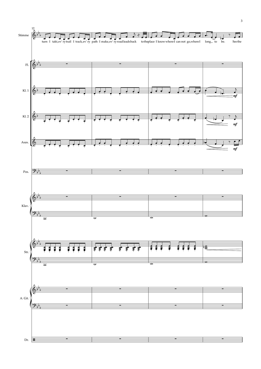 How Far I'll Go How Far I'll Go Large Ensemble scores gallery preview page 3