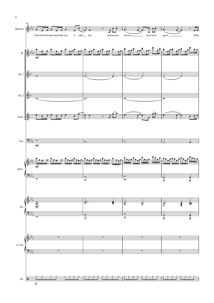 How Far I'll Go How Far I'll Go Large Ensemble scores gallery preview page 4