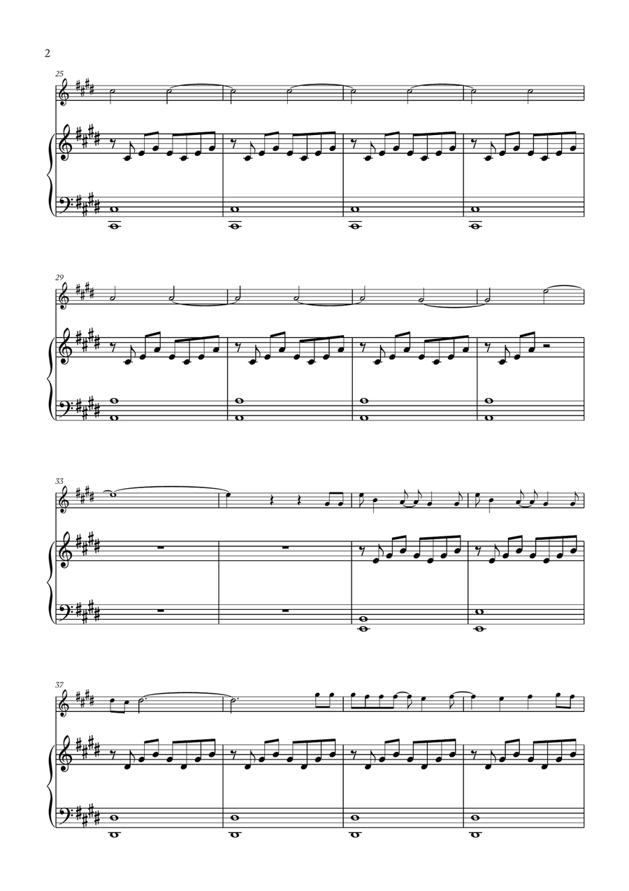 Runaway Runaway Flute Solo scores gallery preview page 2