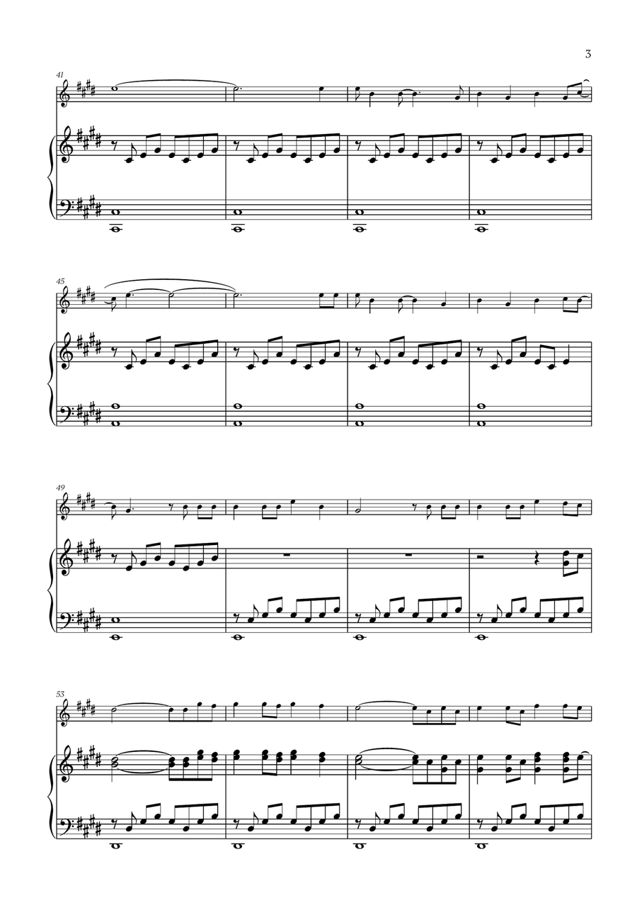 Runaway Runaway Flute Solo scores gallery preview page 3