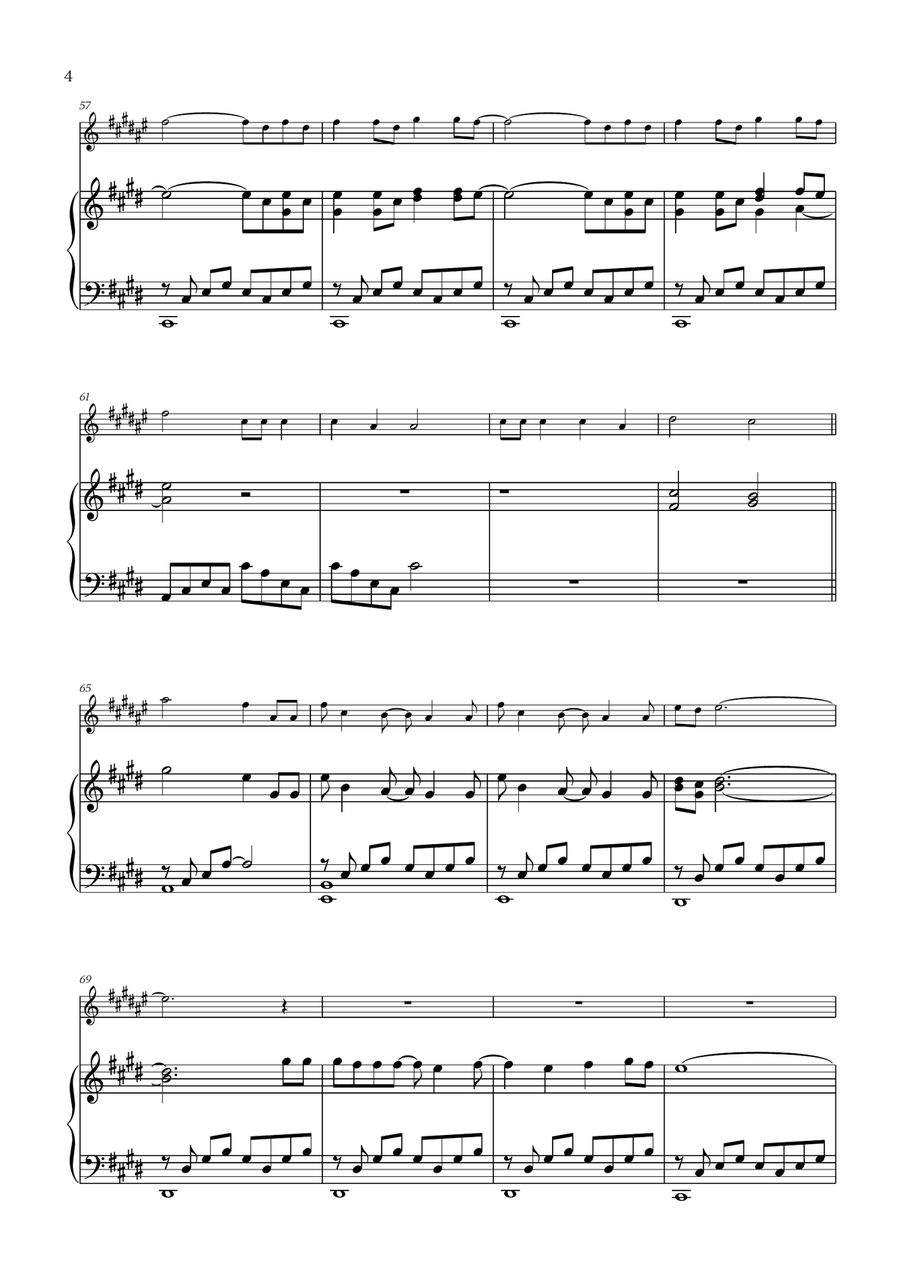 Runaway Runaway Soprano Saxophone scores gallery preview page 4