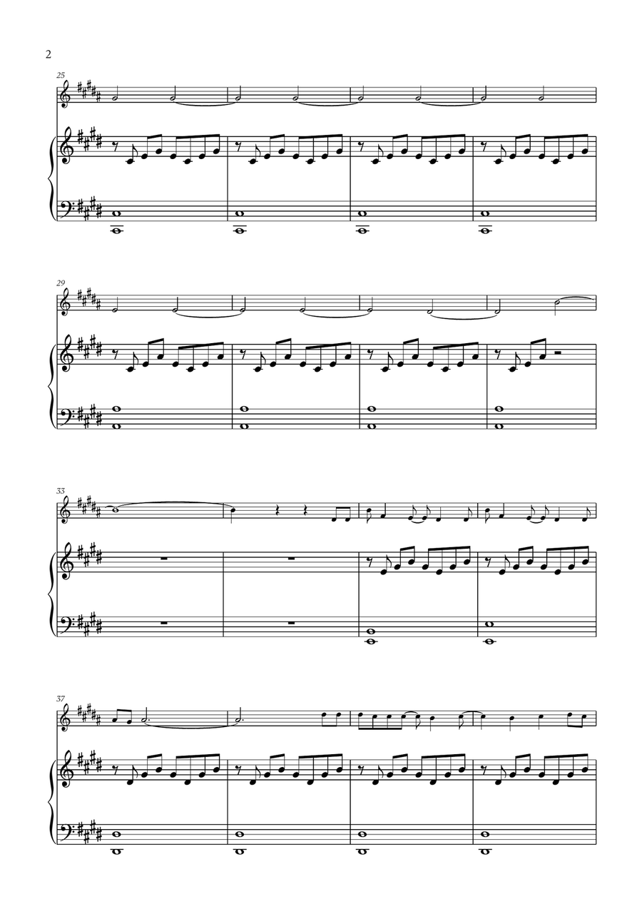 Runaway Runaway Piano scores gallery preview page 2