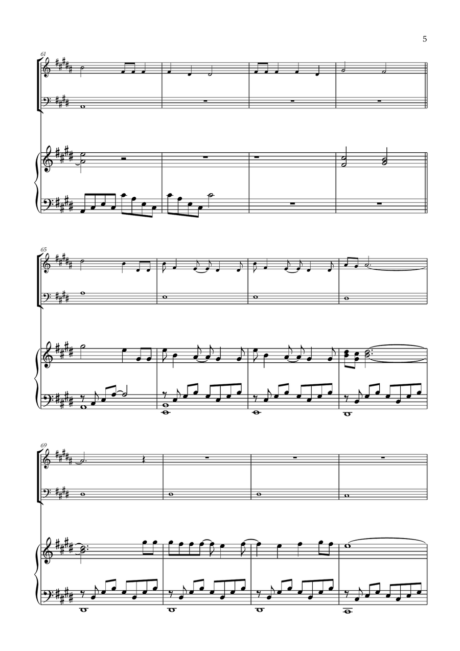 Runaway Runaway Brass Duet scores gallery preview page 5