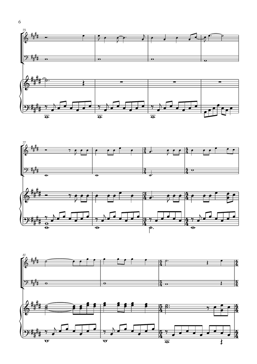 Runaway Runaway Woodwind Duet scores gallery preview page 6