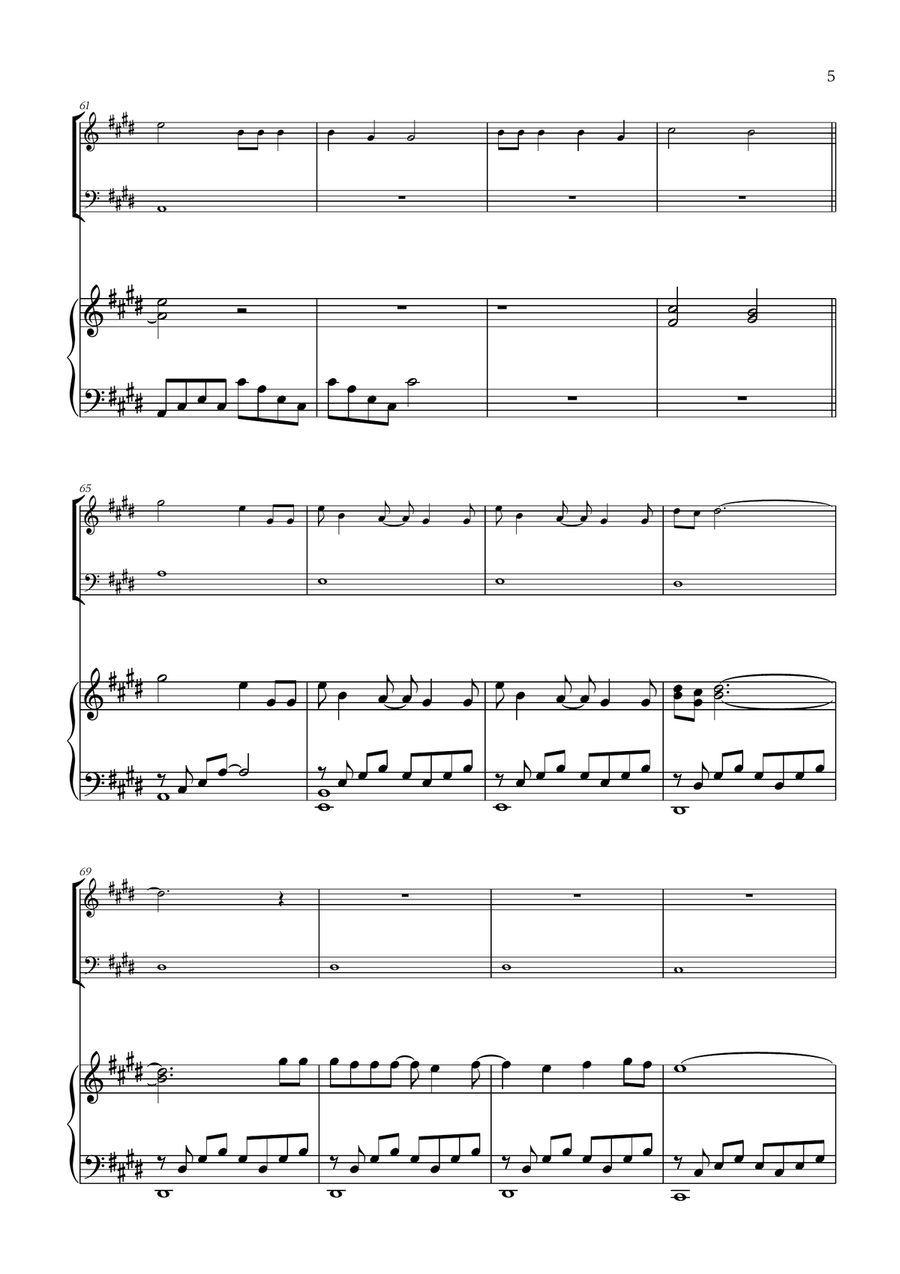 Runaway Runaway Oboe scores gallery preview page 5