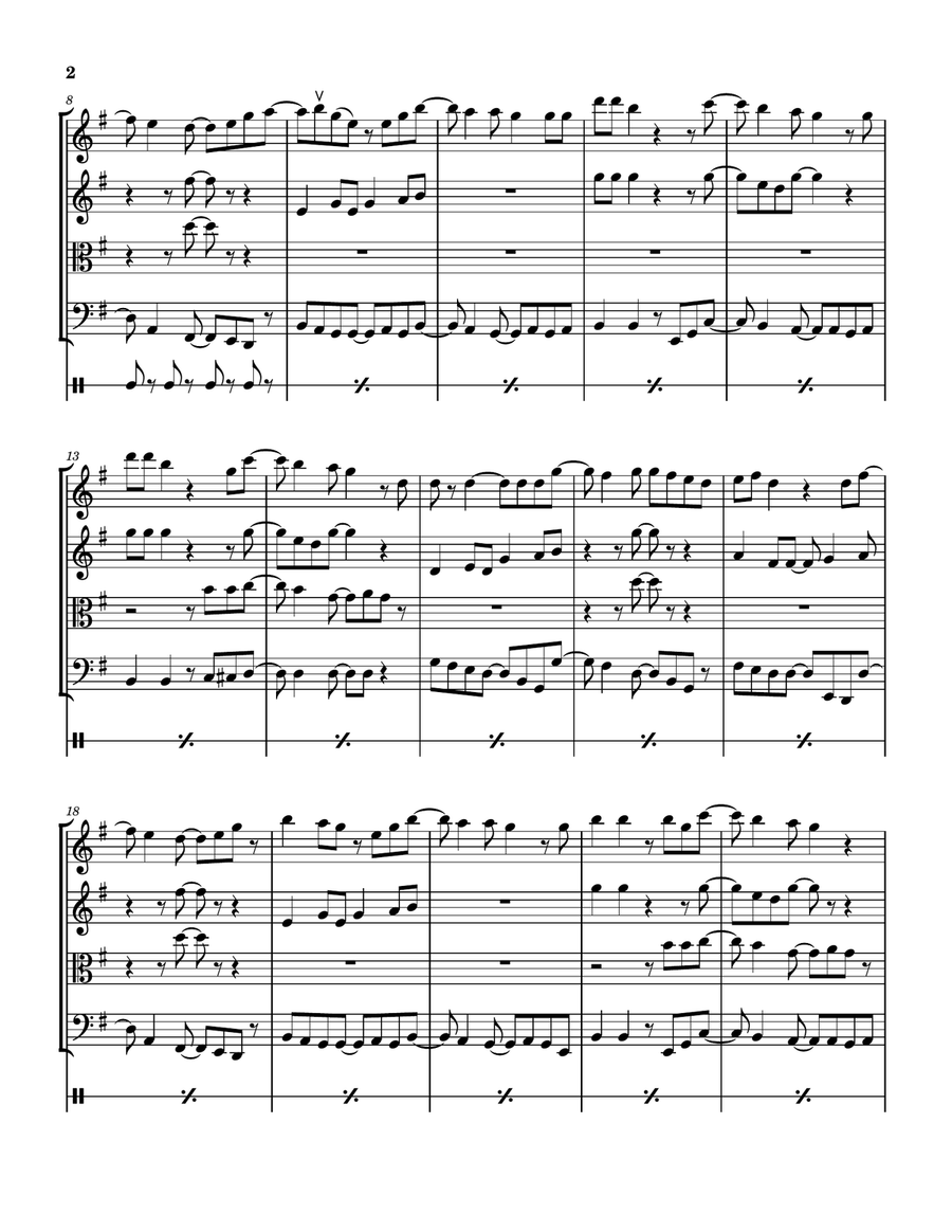 Band Of Gold Small Ensemble scores gallery preview page 2