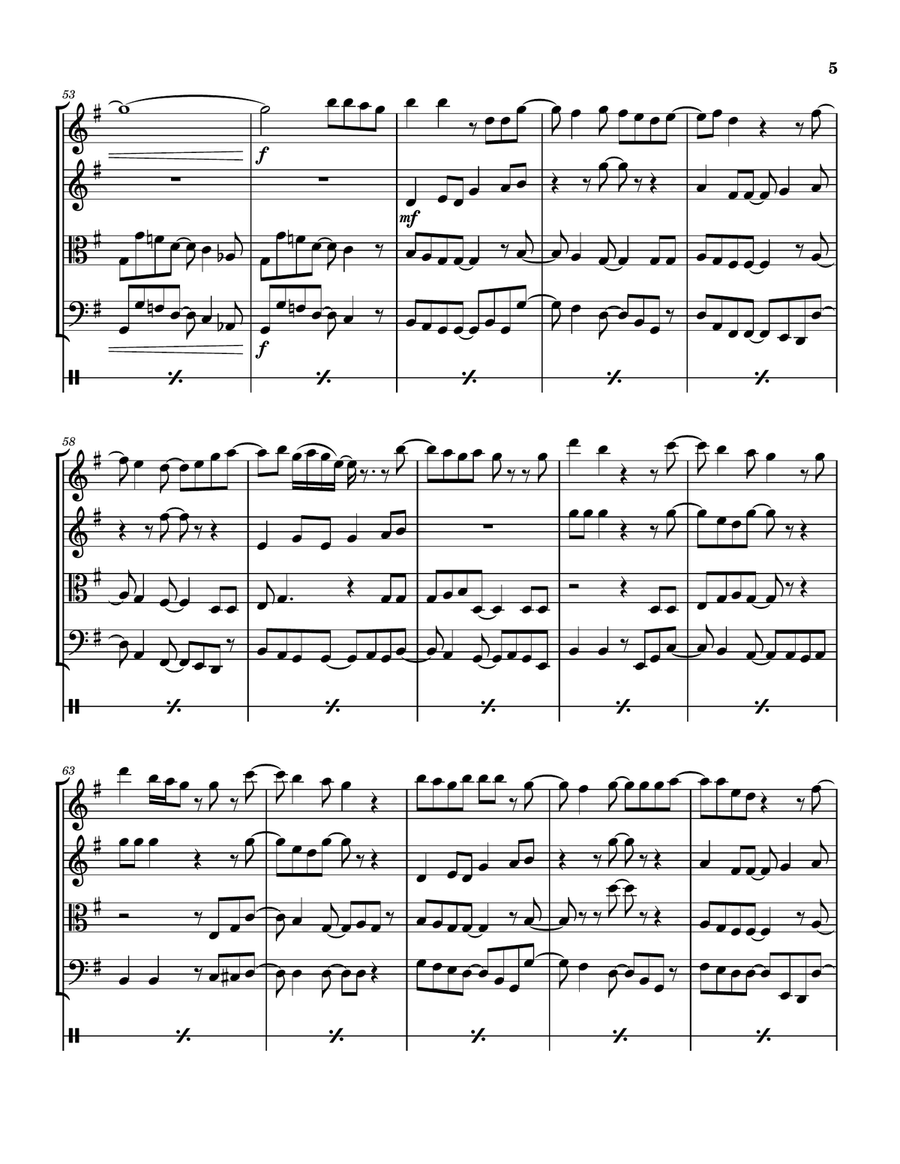 Band Of Gold Small Ensemble scores gallery preview page 5