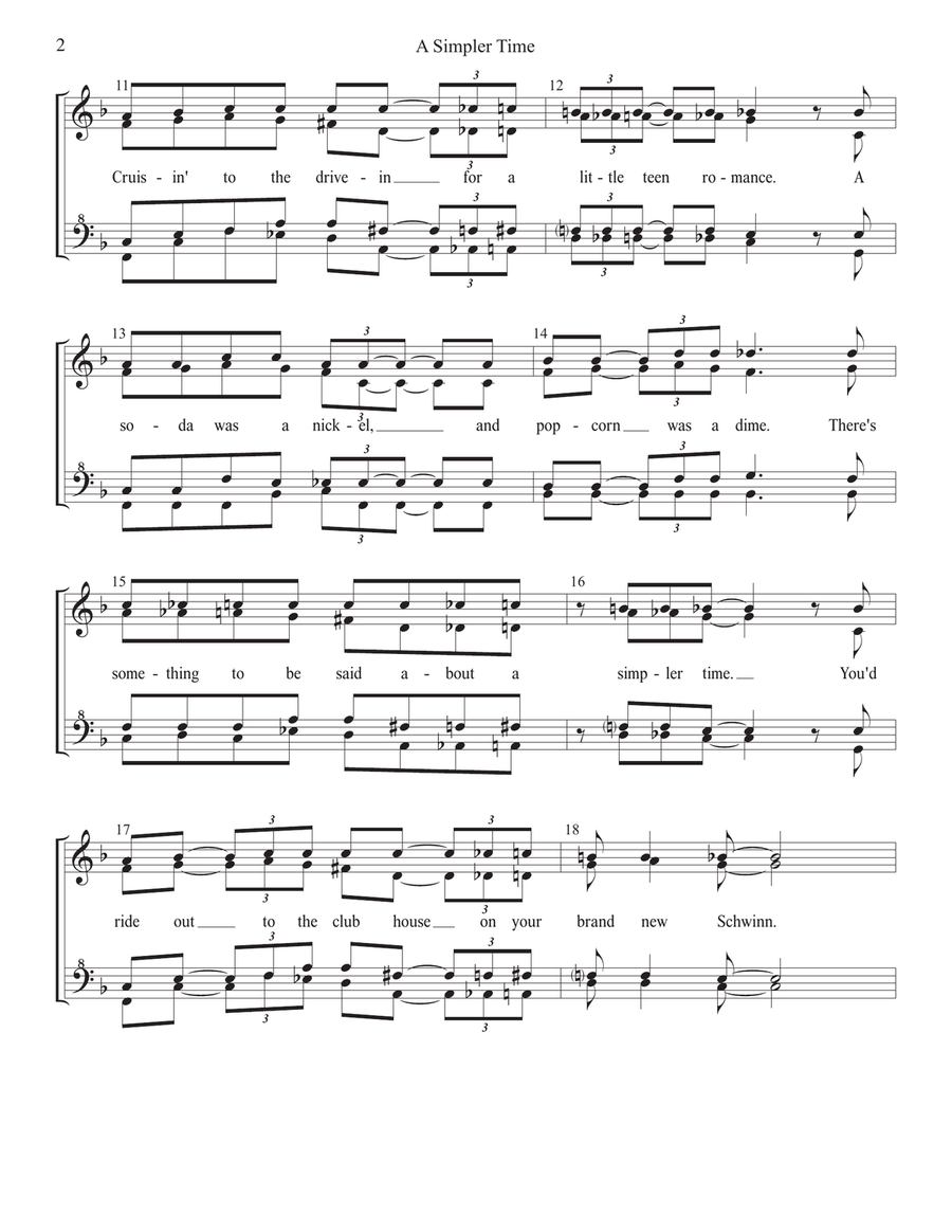 (There's Something to Be Said About) A Simpler Time SSAA scores gallery preview page 2