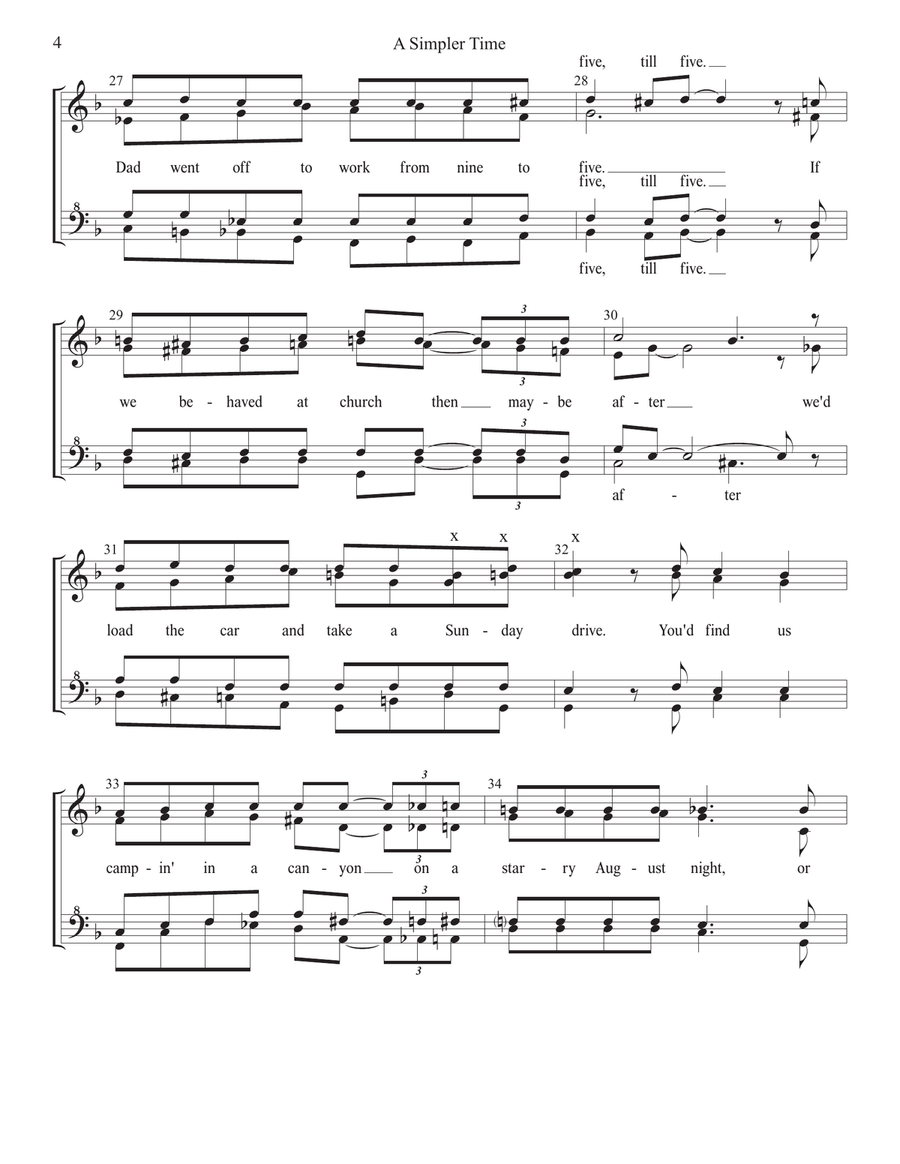 (There's Something to Be Said About) A Simpler Time SSAA scores gallery preview page 4