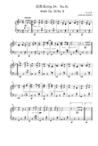 Waltz Op. 39 No. 8 - Johannes Brahms