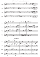 My Romance Saxophone Quartet scores gallery preview page 5