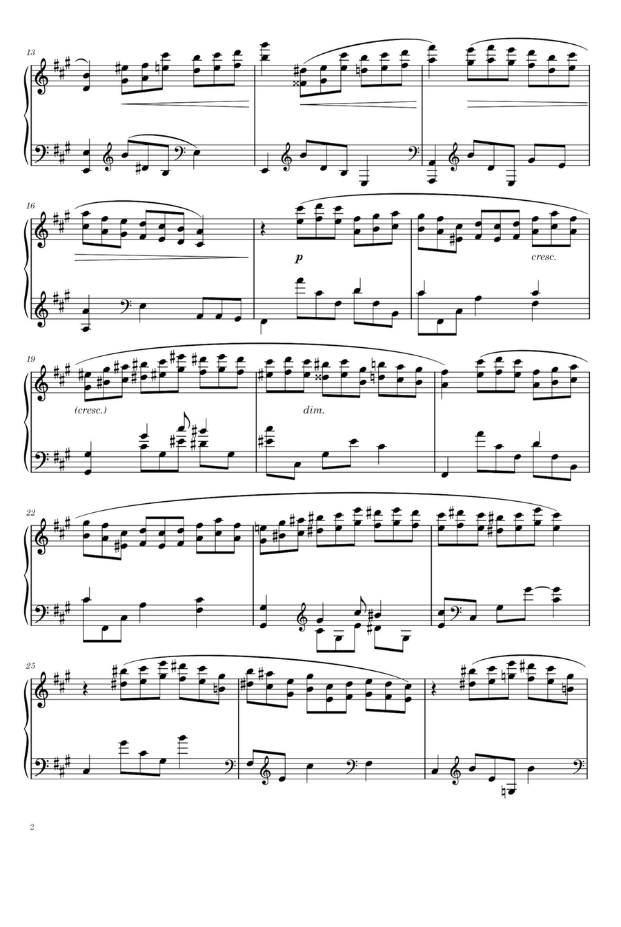 Etudes Op.8 No.6 - Aleksandr Scriabin Piano Method scores gallery preview page 2