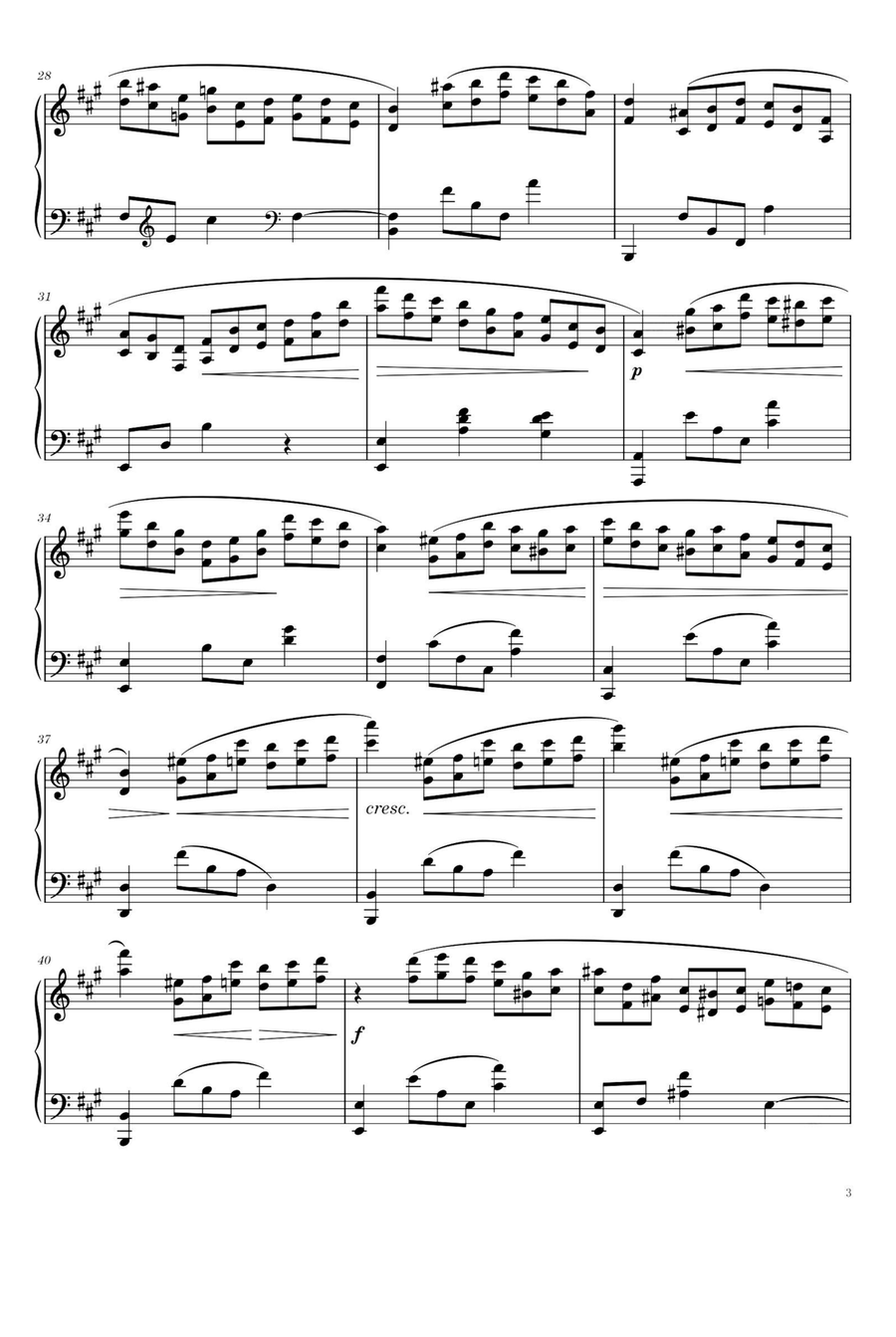 Etudes Op.8 No.6 - Aleksandr Scriabin Piano Method scores gallery preview page 3
