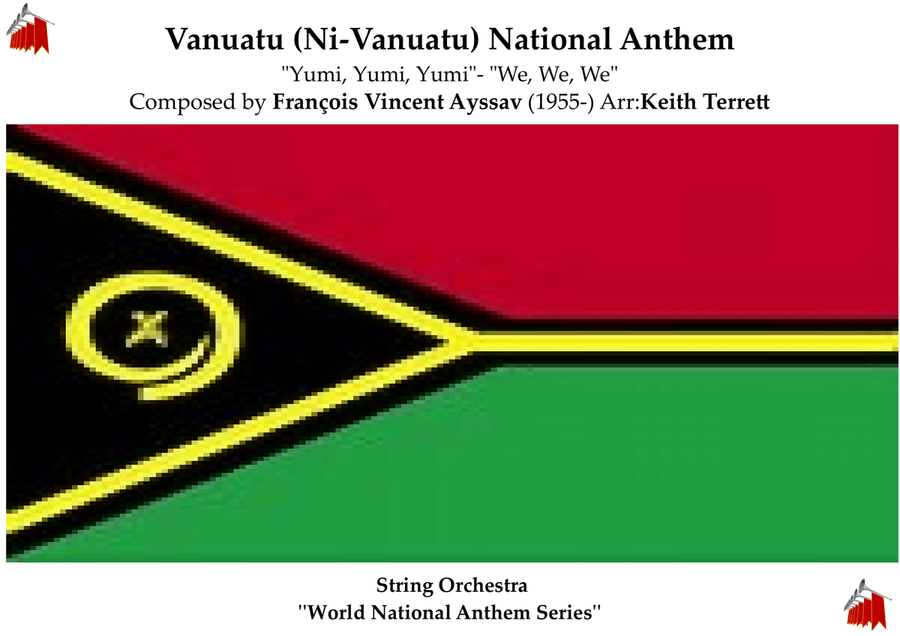 Vanuatuan (Ni) National Anthem for String Orchestra String Orchestra scores gallery preview page 1