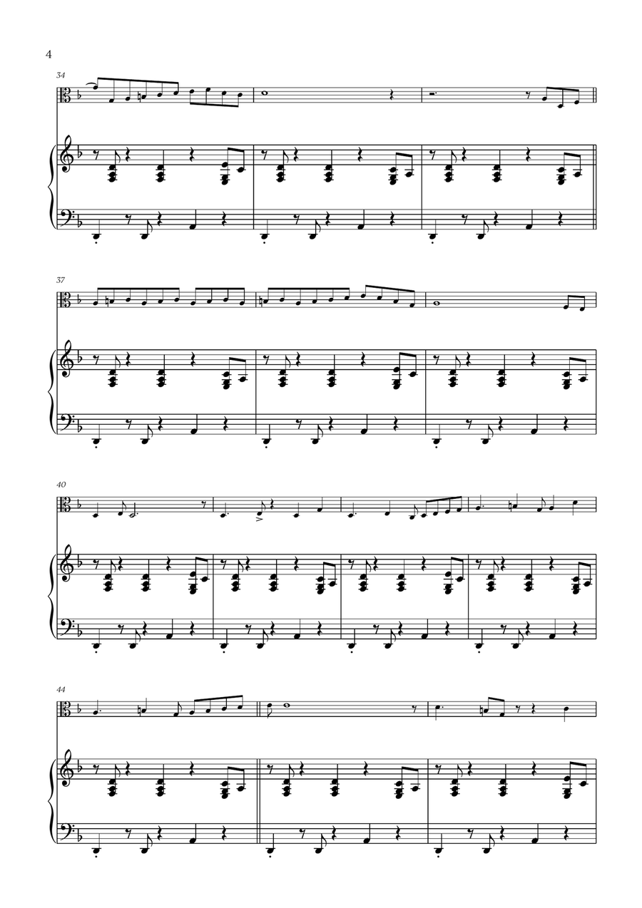 Take Five Take Five Viola scores gallery preview page 4