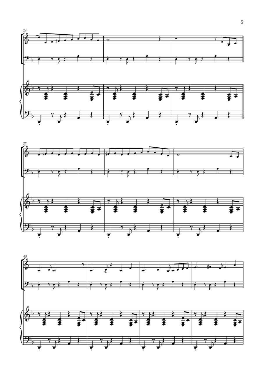 Take Five Take Five Brass Duet scores gallery preview page 5