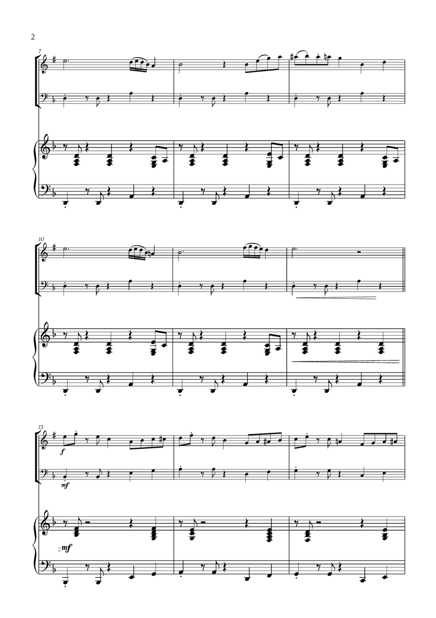 Take Five Take Five Trumpet Duet scores gallery preview page 2