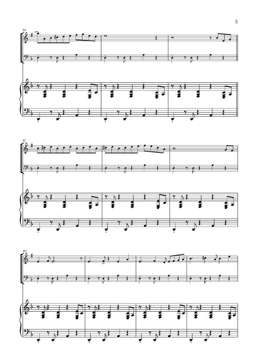 Take Five Take Five Trumpet Duet scores gallery preview page 5