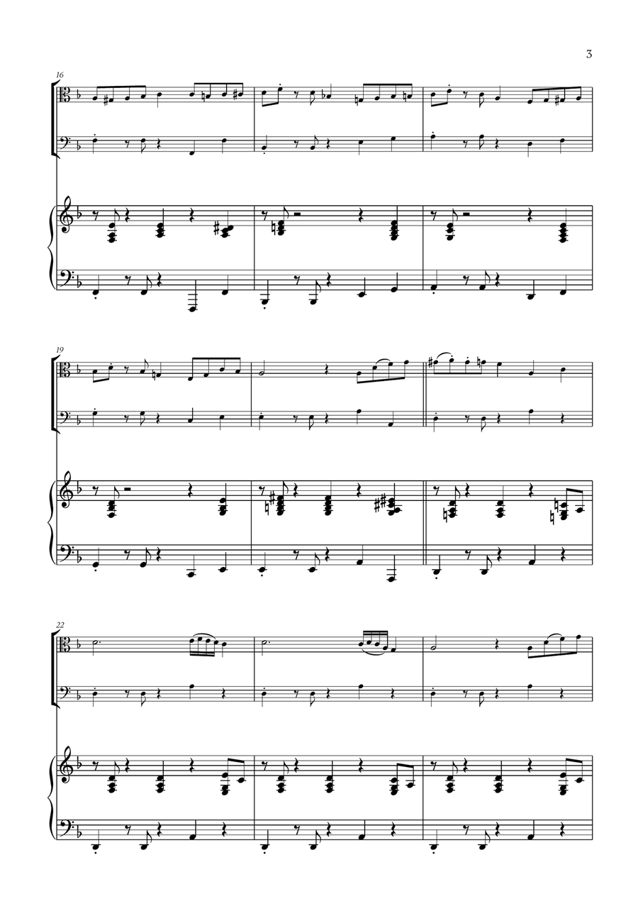 Take Five Take Five String Duet scores gallery preview page 3