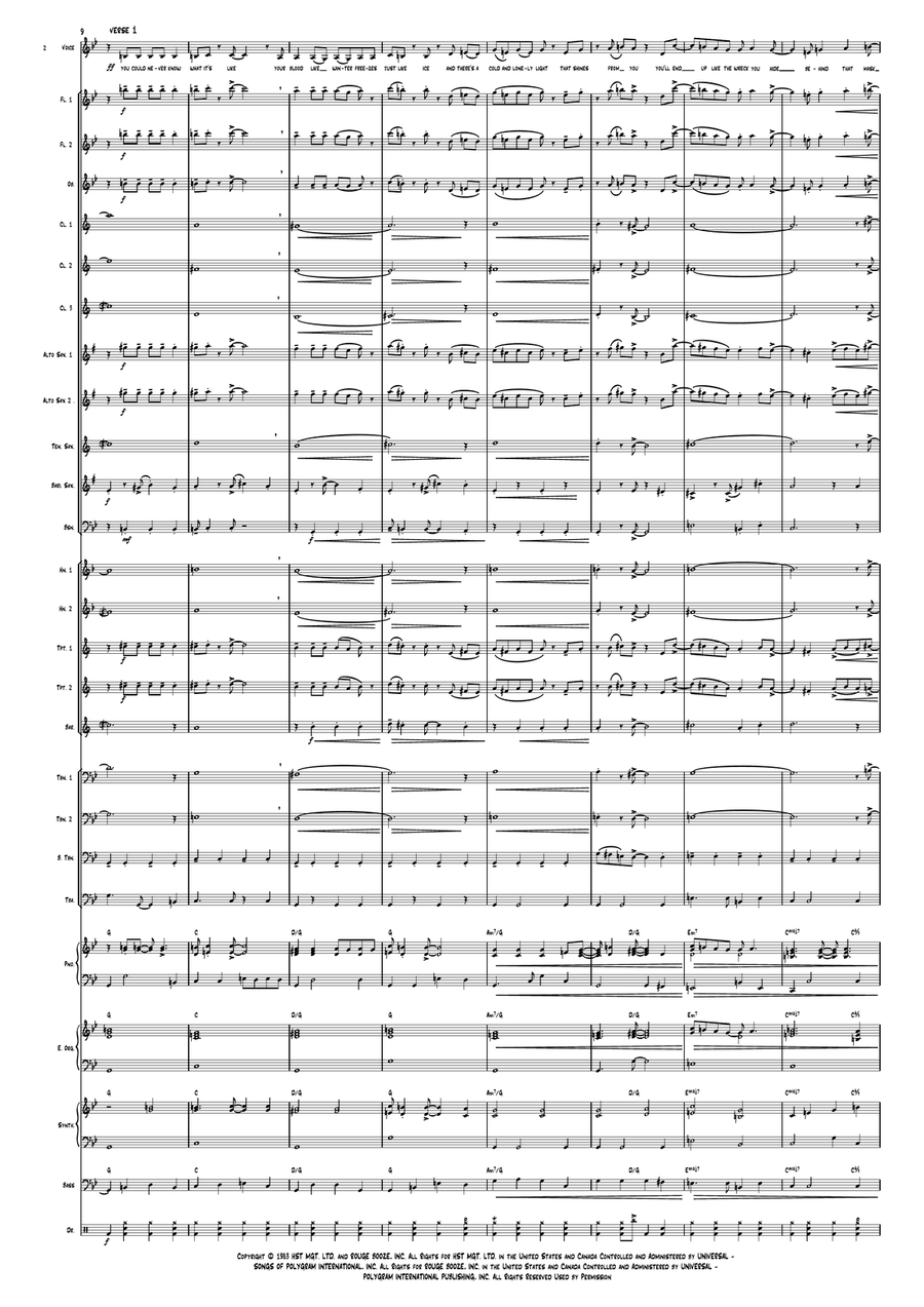 I'm Still Standing Concert Band scores gallery preview page 2